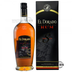 Rum El Dorado 8YO 40% 0,7l - Sklep Rum Szczecin