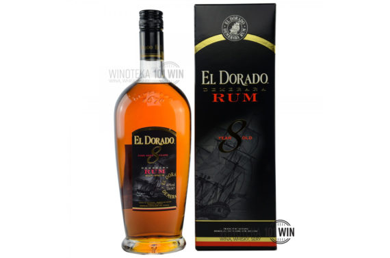 Rum El Dorado 8YO 40% 0,7l - Sklep Rum Szczecin