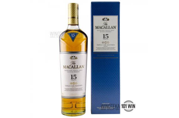 Macallan 15-letni Fine Oak (Triple Cask Matured) 43% 0,7l - Sklep Whisky